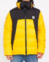 1 Wolfeboro Dulcey - Water-Resistant Jacket for Men Yellow U1JKD6ELF0 Element