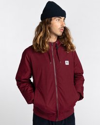 1 Wolfeboro Dulcey - Chaqueta Resistente al Agua para Hombre Rojo U1JKF2ELF0 Element