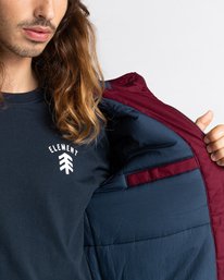 5 Wolfeboro Dulcey - Chaqueta Resistente al Agua para Hombre Rojo U1JKF2ELF0 Element