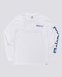 1 Joint - Long Sleeve T-Shirt White U1LSA6ELF0 Element