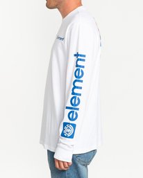 3 Joint - Long Sleeve T-Shirt White U1LSA6ELF0 Element