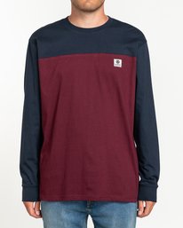 1 Basic Baseball - Longsleeve für Männer  U1LSB9ELF0 Element