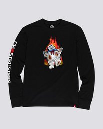 0 Ghostbusters Inferno - T-shirt manches longues pour Homme  U1LSE2ELF0 Element