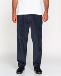 2 Chillin' - Pantalon en velours côtelé pour Homme  U1PTC2ELF0 Element