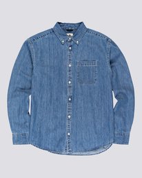 0 Bold - Denim Shirt for Men  U1SHA9ELF0 Element