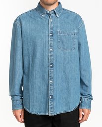 1 Bold - Denim Shirt for Men  U1SHA9ELF0 Element