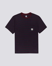 0 Basic Stripes - T-Shirt for Men Blue U1SSE5ELF0 Element