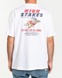 2 High Stakes - Camiseta para Hombre  U1SSE9ELF0 Element