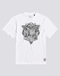 0 Timber! The Remains News Man - T-Shirt for Men White U1SSH3ELF0 Element