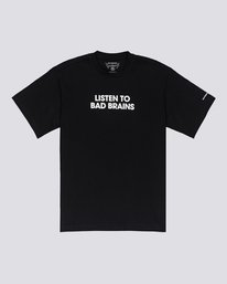 0 Bad Brains Listen To Bad Brains - T-Shirt for Men Black U1SSI6ELF0 Element