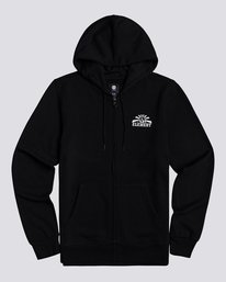 0 Medwell - Felpa con cappuccio e zip da Uomo  U1ZHA7ELF0 Element