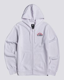 1 Medwell - Zip-Up Hoodie for Men White U1ZHA7ELF0 Element