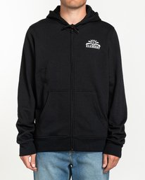 3 Medwell - Felpa con cappuccio e zip da Uomo  U1ZHA7ELF0 Element