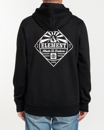 2 Medwell - Felpa con cappuccio e zip da Uomo  U1ZHA7ELF0 Element