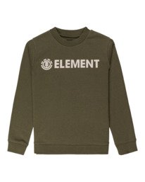 0 Blazin - Sweatshirt für Jungen Grün U2CRA2ELF0 Element