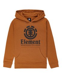 0 Vertical - Sweat à capuche pour Garçon Marron U2HOA6ELF0 Element