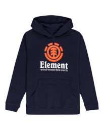 0 Vertical - Kapuzenpullover für Jungen Grau U2HOA6ELF0 Element