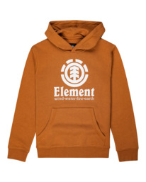 0 Vertical - Sweat à capuche pour Garçon Marron U2HOA6ELF0 Element