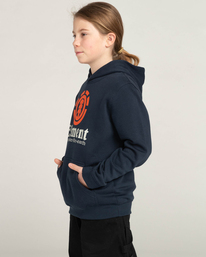3 Vertical - Kapuzenpullover für Jungen Grau U2HOA6ELF0 Element