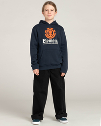 4 Vertical - Kapuzenpullover für Jungen Grau U2HOA6ELF0 Element