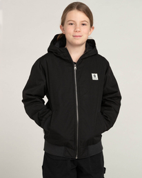 3 Wolfeboro Dulcey - Veste déperlante pour Garçon Noir U2JKA1ELF0 Element
