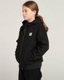 4 Wolfeboro Dulcey - Veste déperlante pour Garçon Noir U2JKA1ELF0 Element