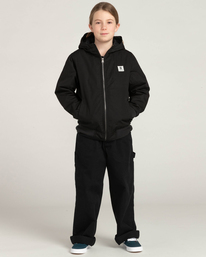 5 Wolfeboro Dulcey - Veste déperlante pour Garçon Noir U2JKA1ELF0 Element