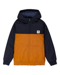 0 Wolfeboro Dulcey Two Tones - Water-Resistant Jacket for Boys Brown U2JKA3ELF0 Element