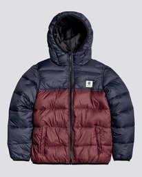 0 Wolfeboro Alder Avalanche - Giacca Impermeabile da Ragazzo Red U2JKA8ELF0 Element