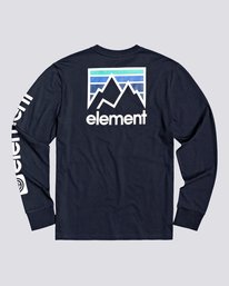 0 Joint - Longsleeve für Jungen Grau U2LSA3ELF0 Element