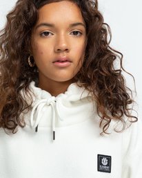 2 Roseburg - Recycled Hoodie for Women White U3FLA2ELF0 Element
