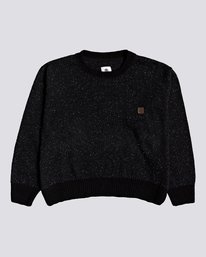 0 Slowly - Pull pour Femme Noir U3JPA2ELF0 Element