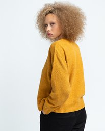 3 Slowly - Jumper for Women Yellow U3JPA2ELF0 Element