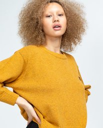 2 Slowly - Jumper for Women Yellow U3JPA2ELF0 Element