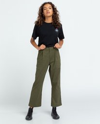 2 Olsen - Cropped Trousers for Women  U3PTA2ELF0 Element