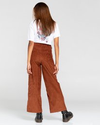 4 Gresham - High Waist Trousers for Women Brown U3PTA6ELF0 Element