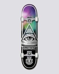 0 8" Eye Tripin Borealis - Skateboard Noir U4CPB1ELF0 Element