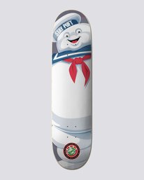 0 Ghostbusters 8.38" Stay Puft - Skateboard Deck Unisex Black U4DCB3ELF0 Element