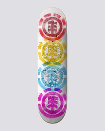 0 8" Scribs Quad - Skateboard Deck Unisex Black U4DCC8ELF0 Element