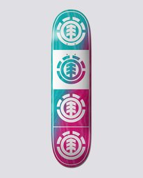 0 7.75" Quadrant Teal Pink - Tabla de Skate Negro U4DCE4ELF0 Element