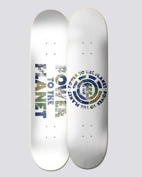0 Power To The Planet 8" Seal - Skateboard-Deck Unisex Schwarz U4DCJ5ELF0 Element