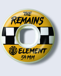 0 Timber! The Remains Timber Remains 54mm - Ruedas para skate Negro U4WHA2ELF0 Element