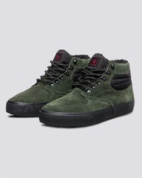 1 Wolfeboro Topaz C3 - Recycelte Bio-Mid-Top Schuhe für Männer Grün U6TM3101 Element