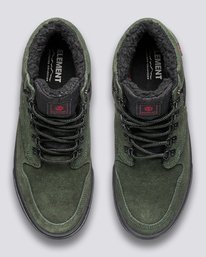 3 Wolfeboro Topaz C3 - Recycelte Bio-Mid-Top Schuhe für Männer Grün U6TM3101 Element