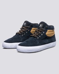 1 Wolfeboro Topaz C3 - Recycelte Bio-Mid-Top Schuhe für Männer Blau U6TM3101 Element