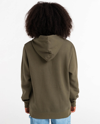 10 Cornell Classic - Sudadera con Capucha Verde W1HOB7ELP1 Element