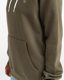 7 Cornell Classic - Sudadera con Capucha Verde W1HOB7ELP1 Element
