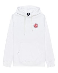 0 Seal - Sudadera con capucha para Hombre Blanco W1HOB8ELP1 Element