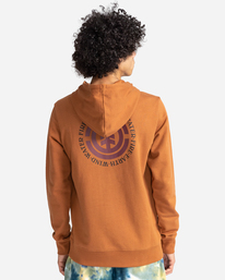 6 Seal - Sweat à capuche pour Homme Marron W1HOB8ELP1 Element