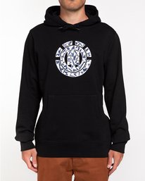 1 Ridge Icon - Kapuzenpulli für Männer Schwarz W1HOB9ELP1 Element